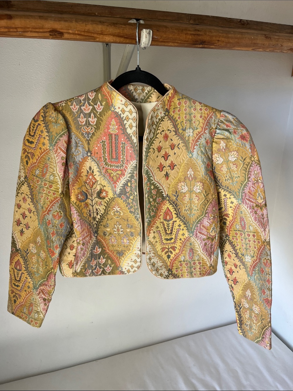 Vintage Pastel Tapestry Jacket - Picture 5 of 7